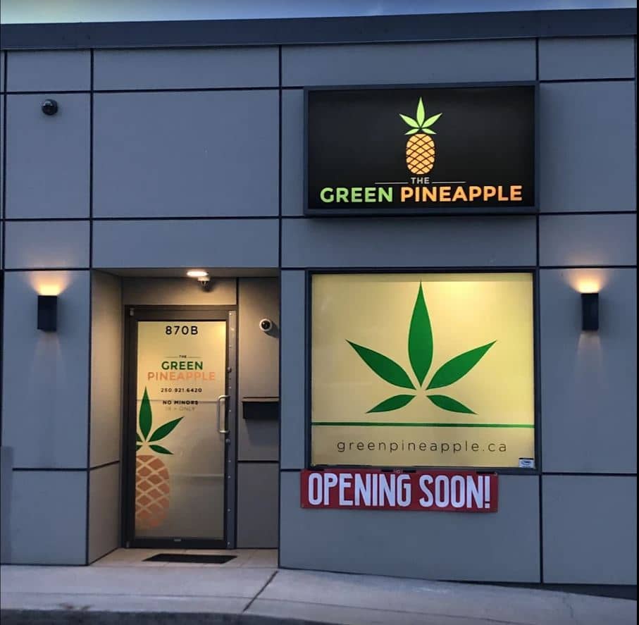 The Green Pineapple Cannabis Store Budhub Canada